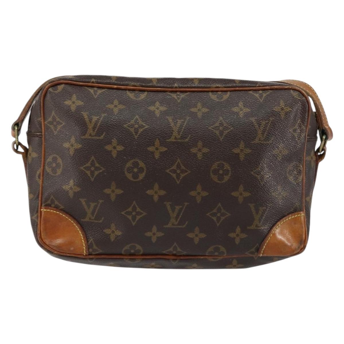 LOUIS VUITTON Monogram Trocadero 27 Shoulder Bag M51274 LV Auth BA7862