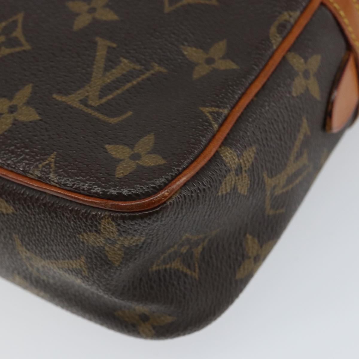 LOUIS VUITTON Monogram Compiegne 23 Clutch Bag M51847 LV Auth BA7865