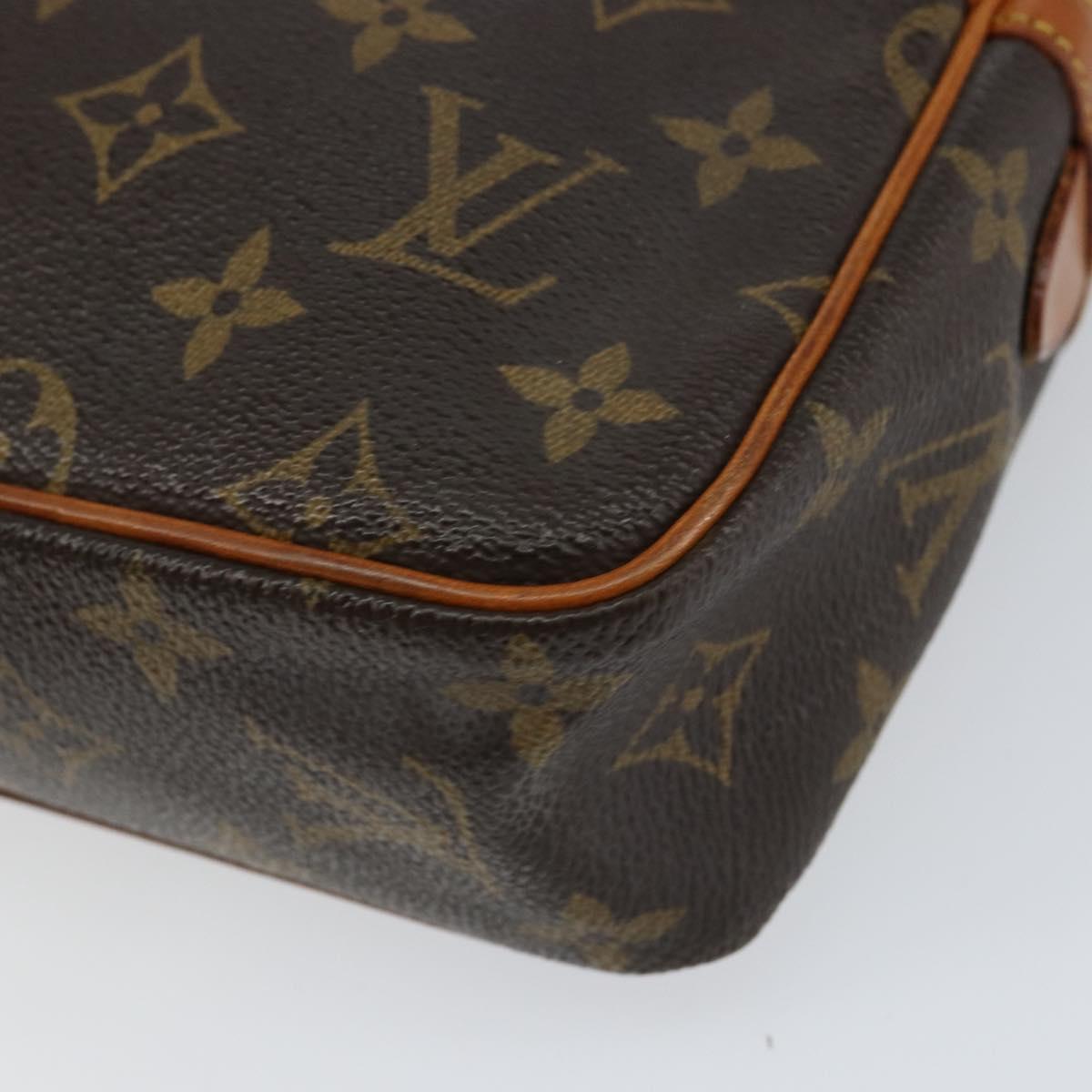LOUIS VUITTON Monogram Compiegne 23 Clutch Bag M51847 LV Auth BA7865