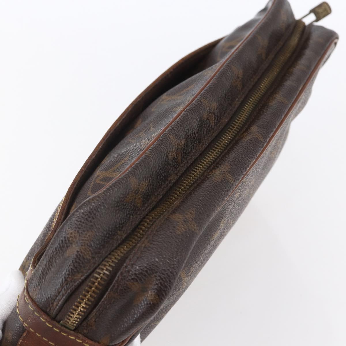 LOUIS VUITTON Monogram Compiegne 28 Clutch Bag M51845 LV Auth BA7866