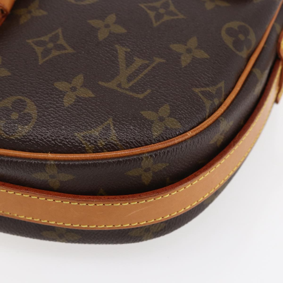 LOUIS VUITTON Monogram Jeune Fille GM Shoulder Bag M51225 LV Auth BA7869