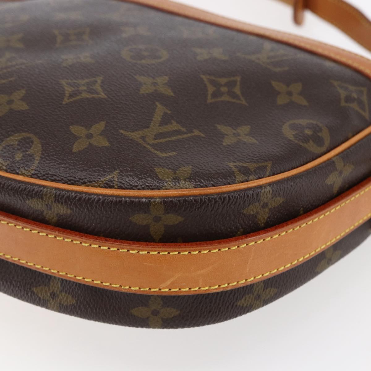 LOUIS VUITTON Monogram Jeune Fille GM Shoulder Bag M51225 LV Auth BA7869A
