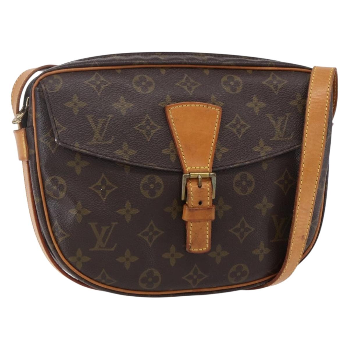 LOUIS VUITTON Monogram Jeune Fille GM Shoulder Bag M51225 LV Auth BA7869A