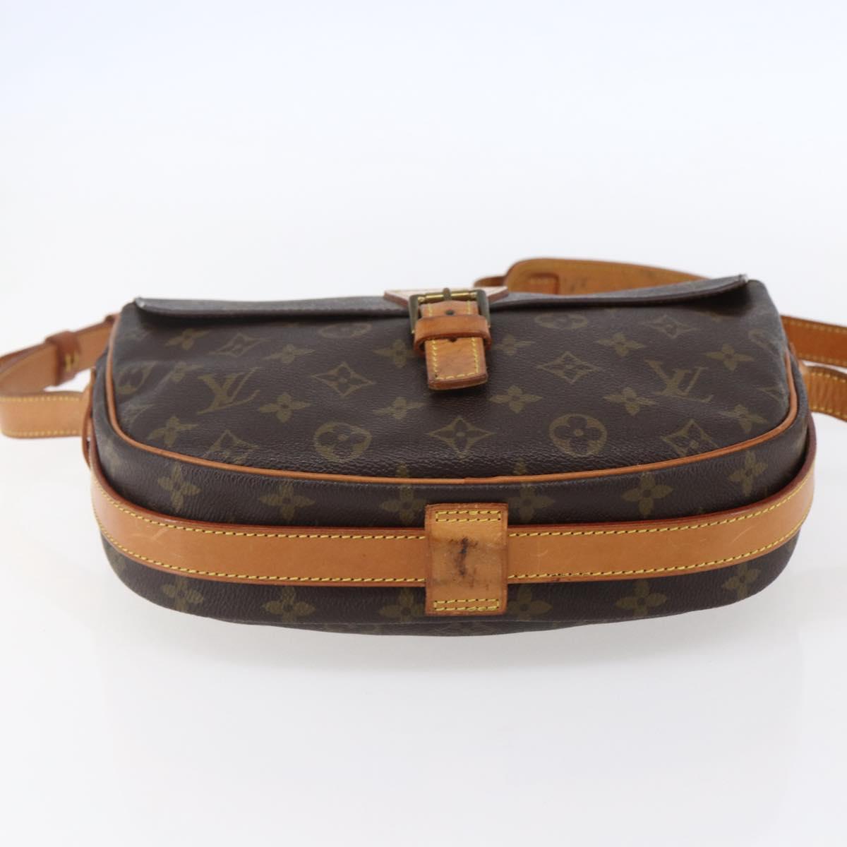 LOUIS VUITTON Monogram Jeune Fille GM Shoulder Bag M51225 LV Auth BA7869