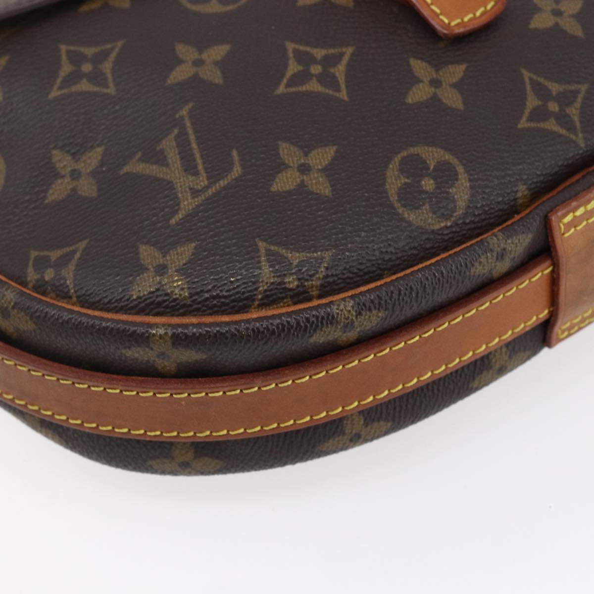 LOUIS VUITTON Monogram Jeune Fille GM Shoulder Bag M51225 LV Auth BA7870