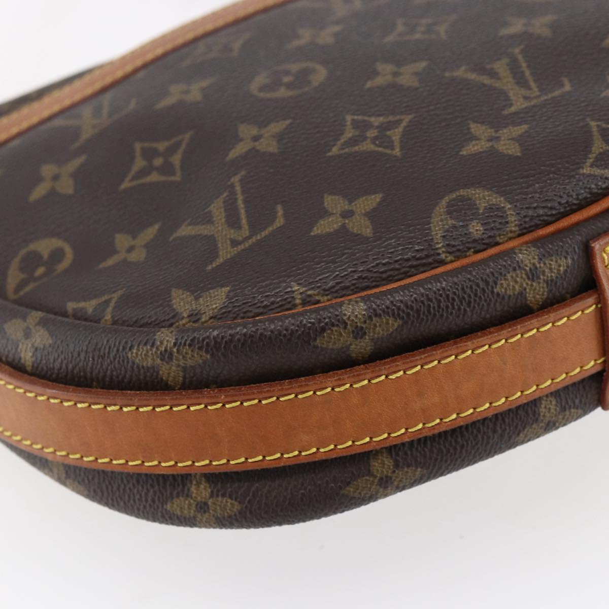 LOUIS VUITTON Monogram Jeune Fille GM Shoulder Bag M51225 LV Auth BA7870