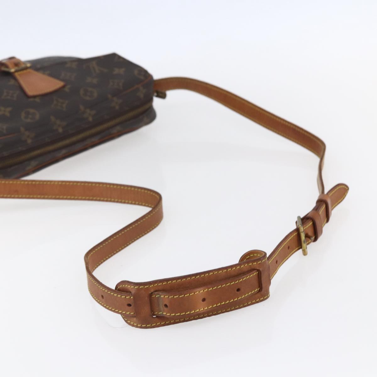 LOUIS VUITTON Monogram Jeune Fille GM Shoulder Bag M51225 LV Auth BA7870