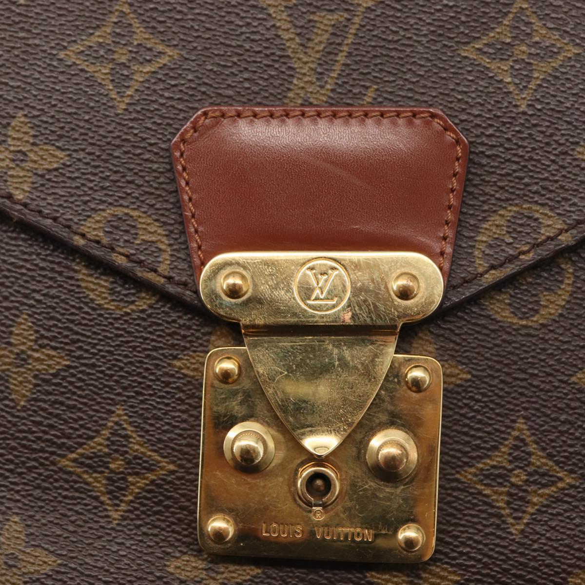 LOUIS VUITTON Monogram Monceau 28 Hand Bag M51185 LV Auth BA7872
