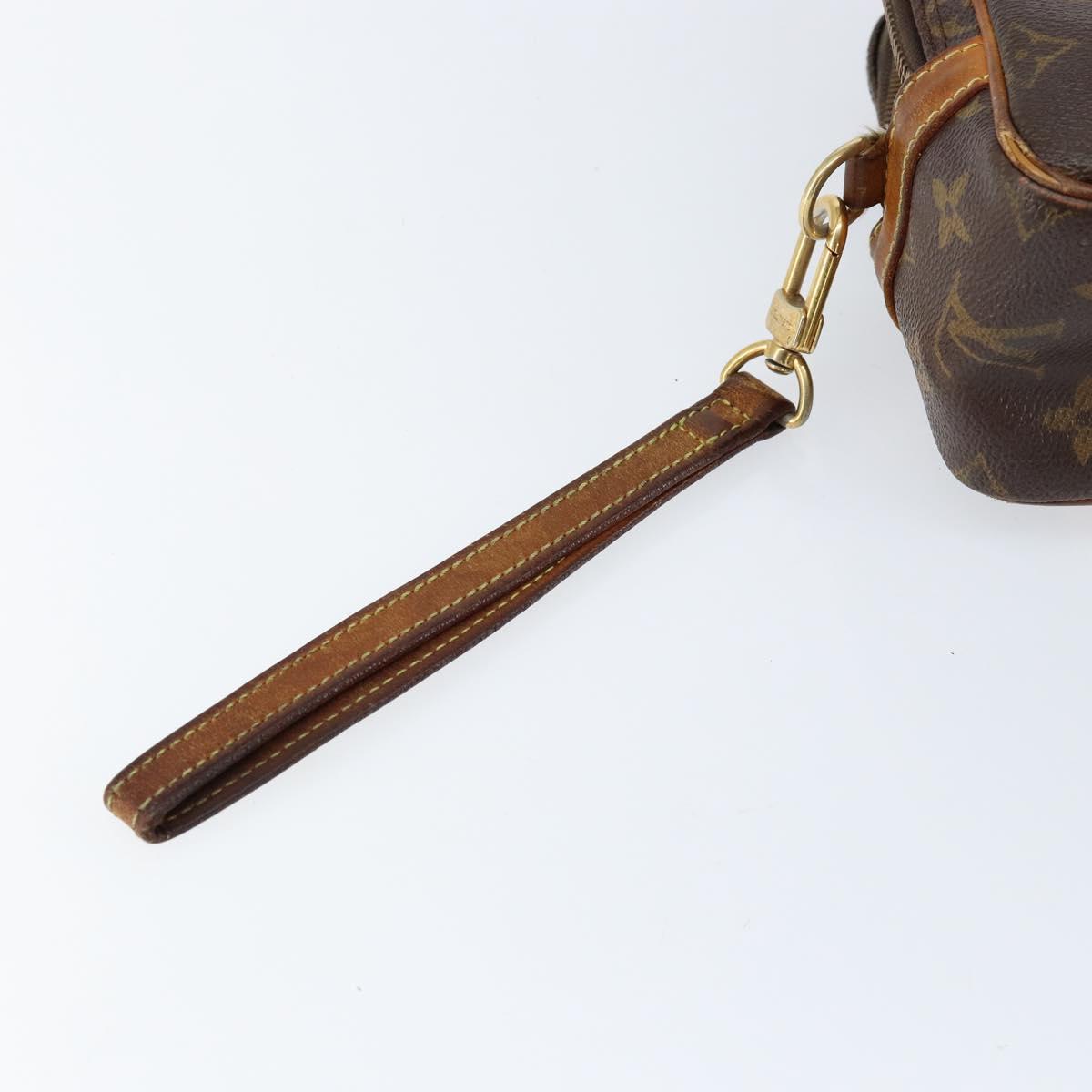 LOUIS VUITTON Monogram China Run Clutch Bag M41432 LV Auth BA7875