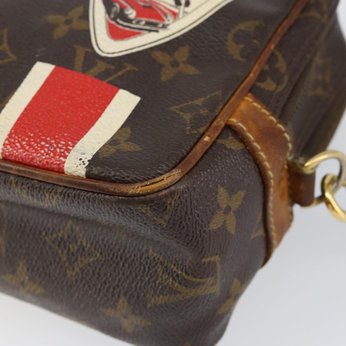 LOUIS VUITTON Monogram China Run Clutch Bag M41432 LV Auth BA7875