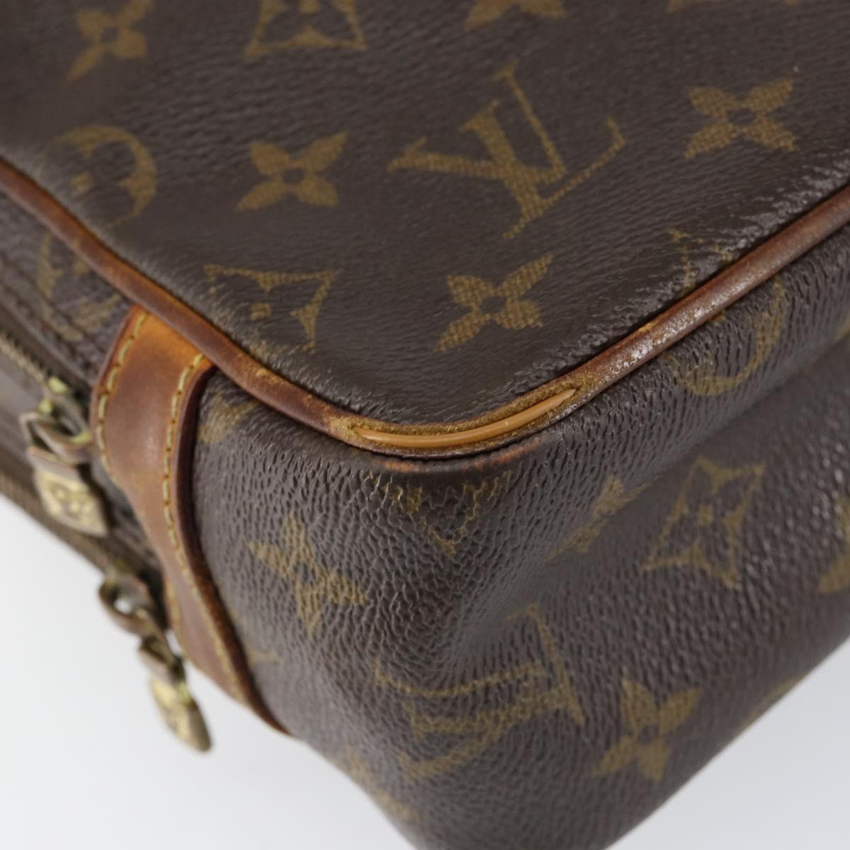 LOUIS VUITTON Monogram China Run Clutch Bag M41432 LV Auth BA7875