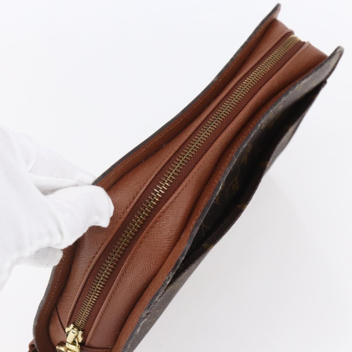 LOUIS VUITTON Monogram Orsay Clutch Bag M51790 LV Auth BA7877