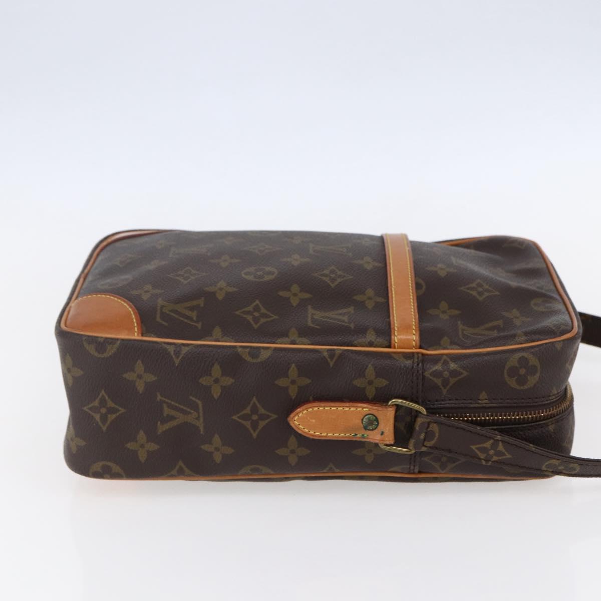 LOUIS VUITTON Monogram Danube MM Shoulder Bag M45264 LV Auth BA7880