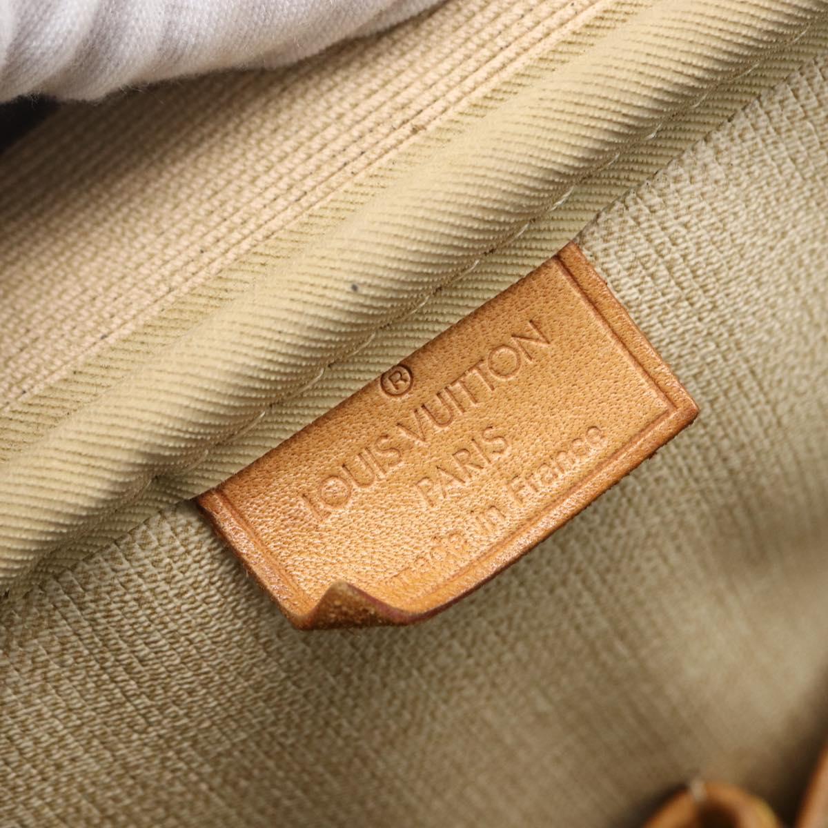 LOUIS VUITTON Monogram Deauville Hand Bag M47270 LV Auth BA7882