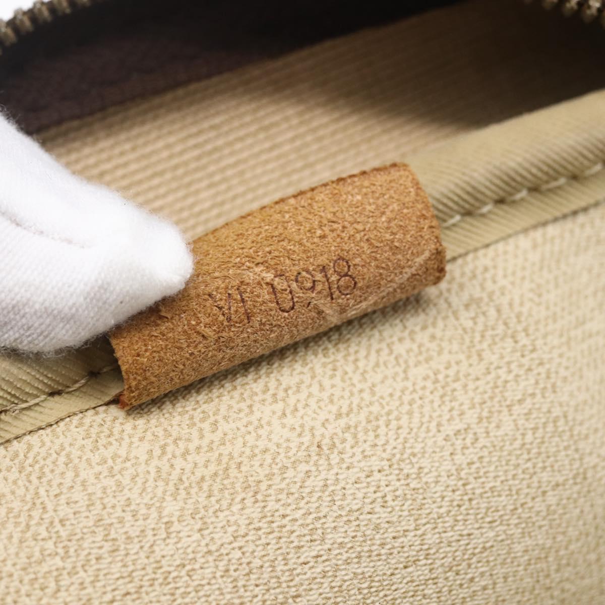 LOUIS VUITTON Monogram Deauville Hand Bag M47270 LV Auth BA7882