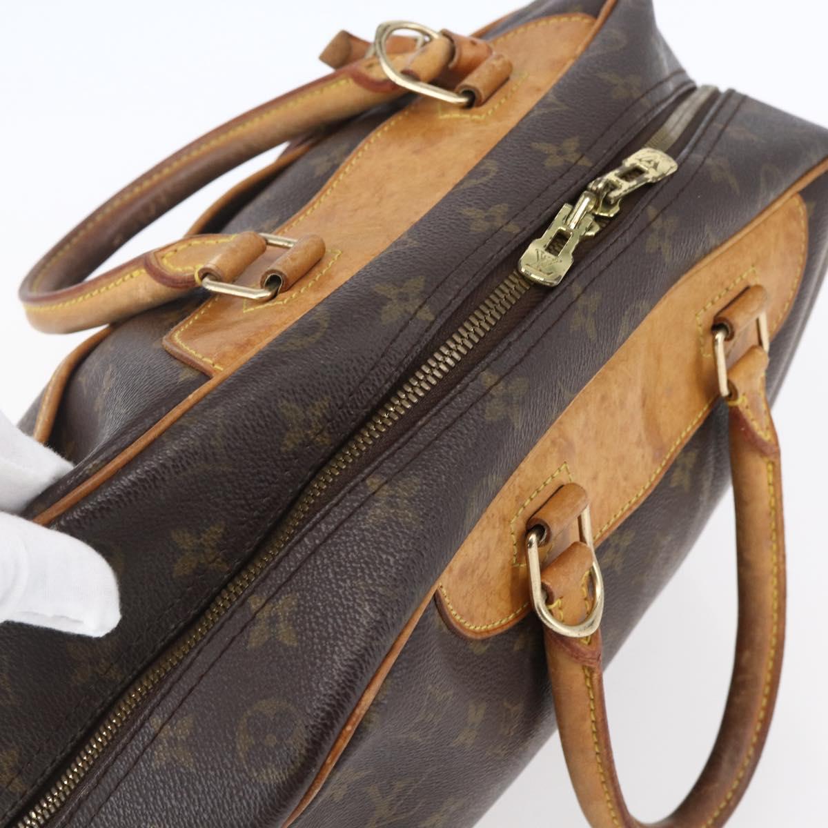 LOUIS VUITTON Monogram Deauville Hand Bag M47270 LV Auth BA7882