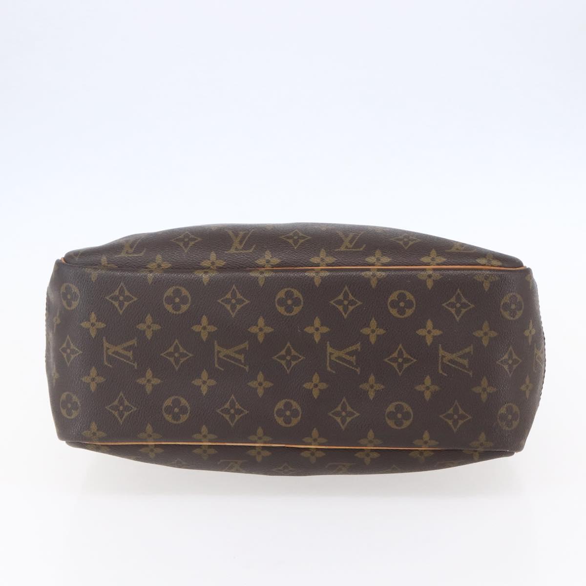 LOUIS VUITTON Monogram Deauville Hand Bag M47270 LV Auth BA7882