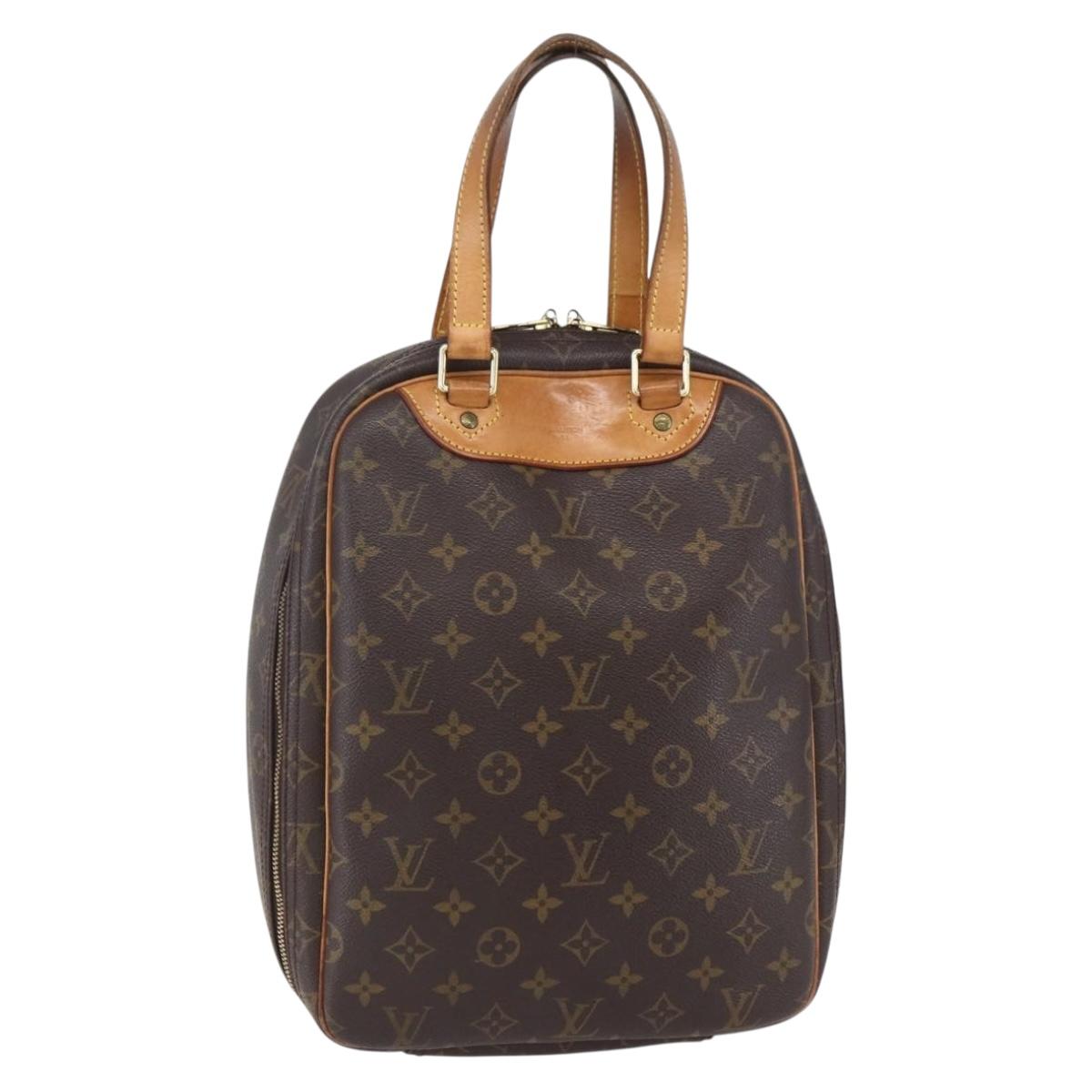 LOUIS VUITTON Monogram Excursion Hand Bag M41450 LV Auth BA7884