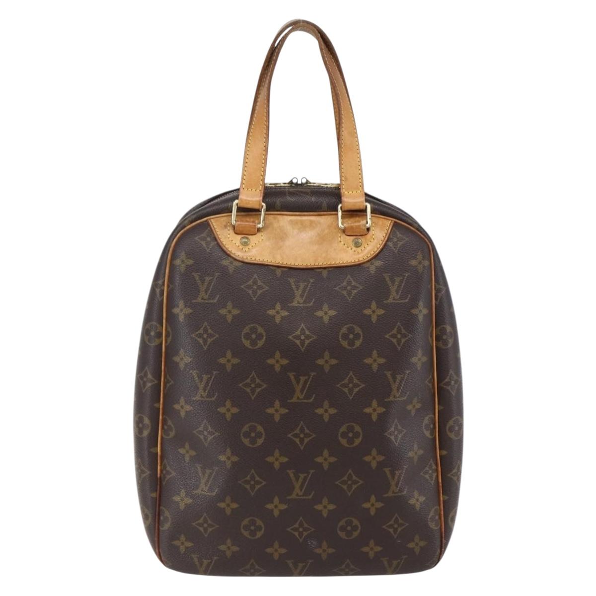 LOUIS VUITTON Monogram Excursion Hand Bag M41450 LV Auth BA7885