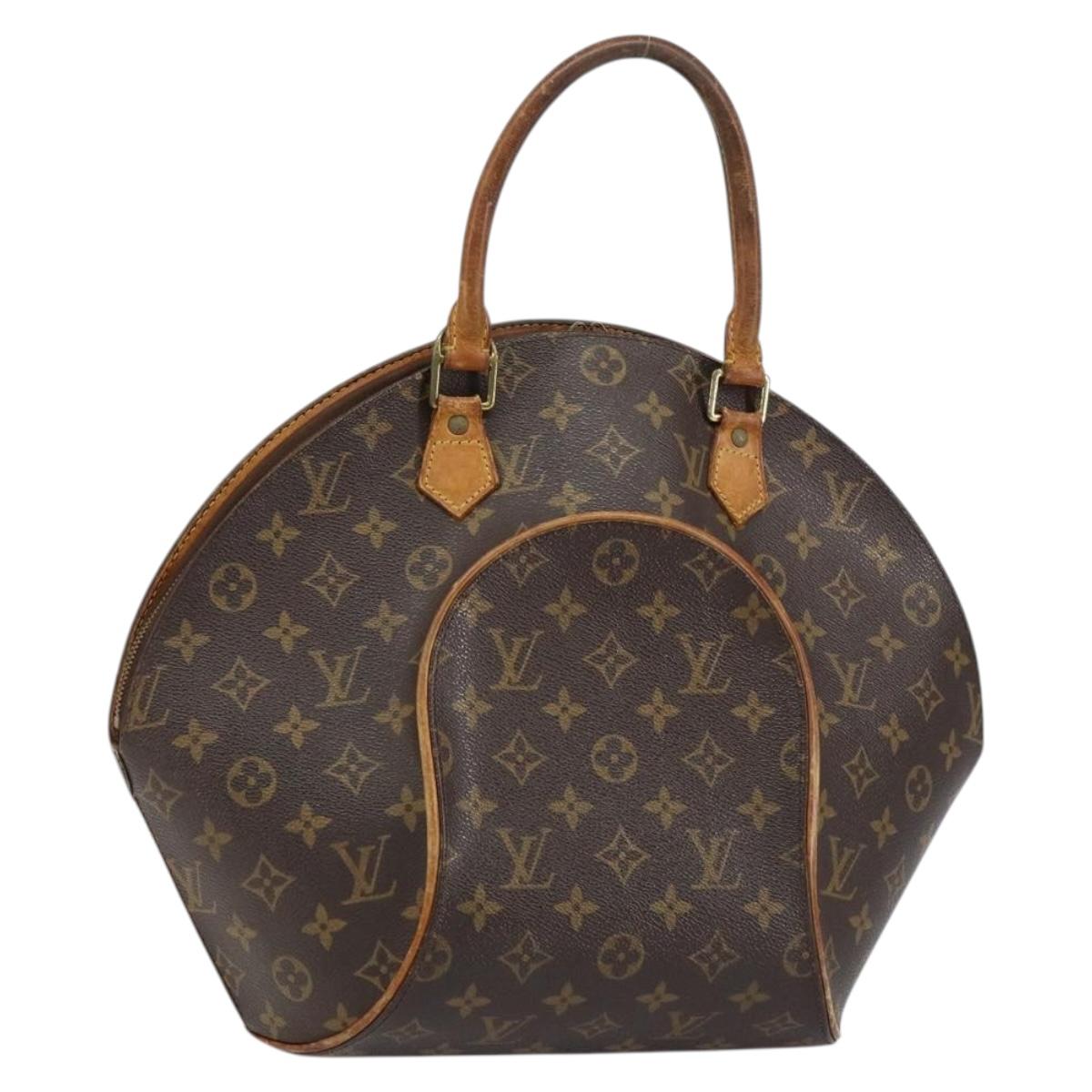 LOUIS VUITTON Monogram Ellipse MM Hand Bag M51126 LV Auth BA7886