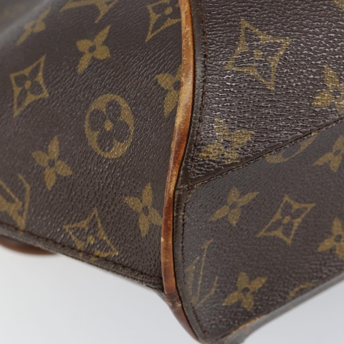 LOUIS VUITTON Monogram Ellipse MM Hand Bag M51126 LV Auth BA7886