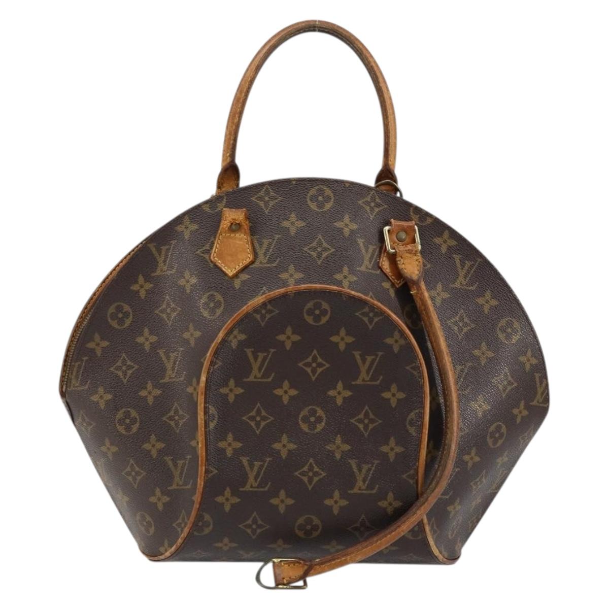 LOUIS VUITTON Monogram Ellipse MM Hand Bag M51126 LV Auth BA7886