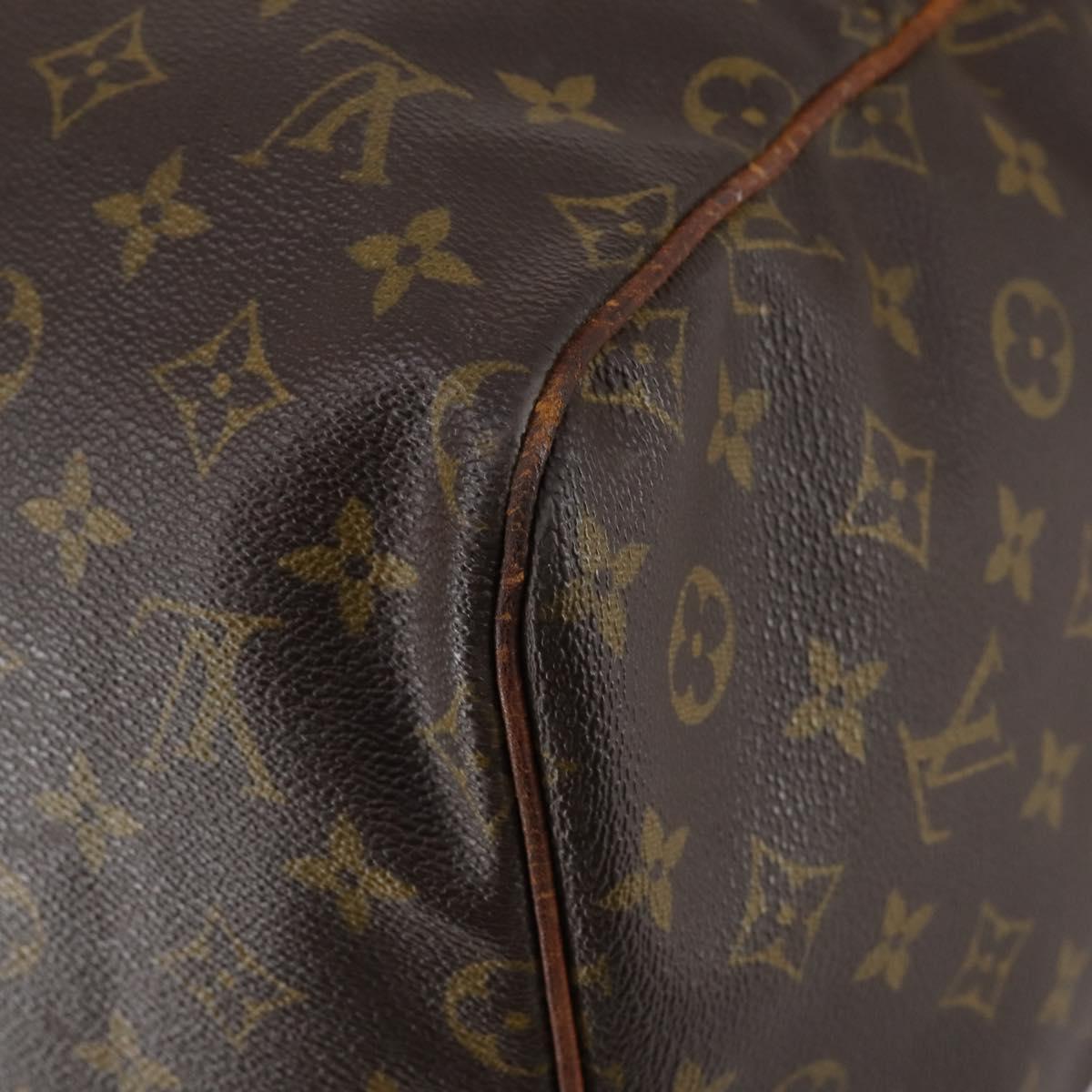LOUIS VUITTON Monogram Sac Souple 55 Boston Bag M41622 LV Auth BA7892