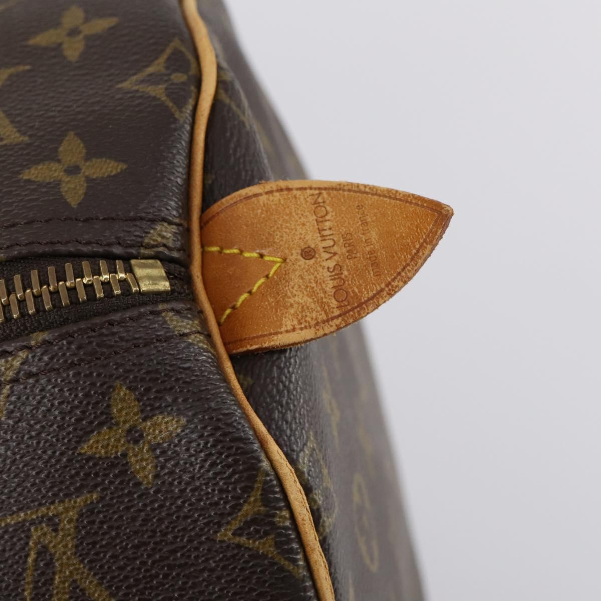 LOUIS VUITTON Monogram Keepall 55 Boston Bag M41424 LV Auth BA7893