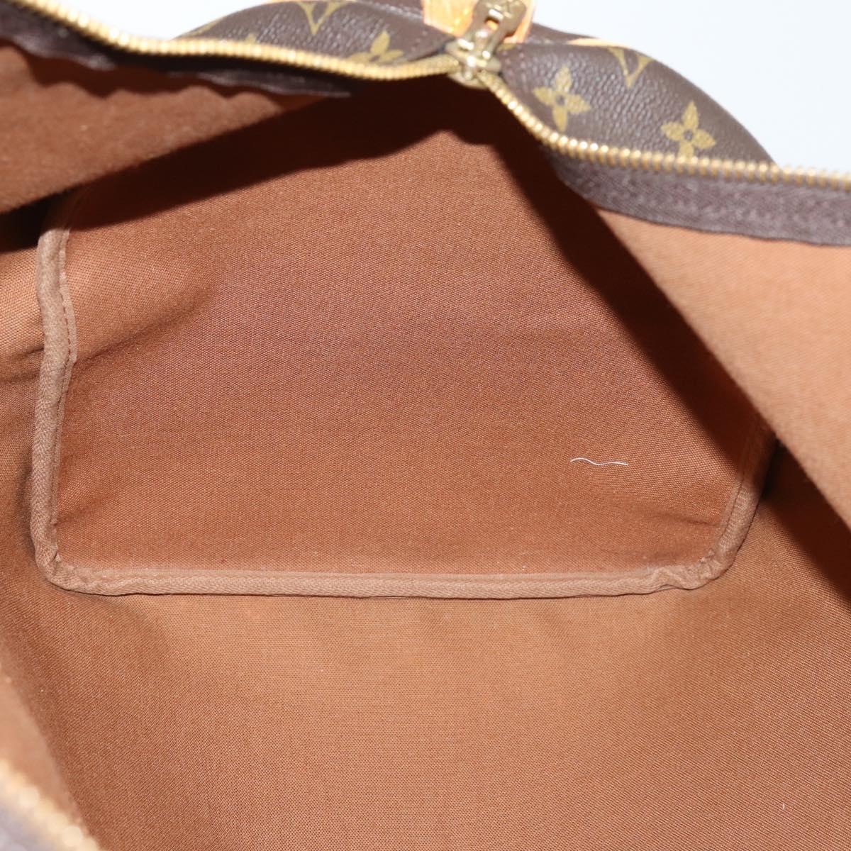 LOUIS VUITTON Monogram Keepall 55 Boston Bag M41424 LV Auth BA7893