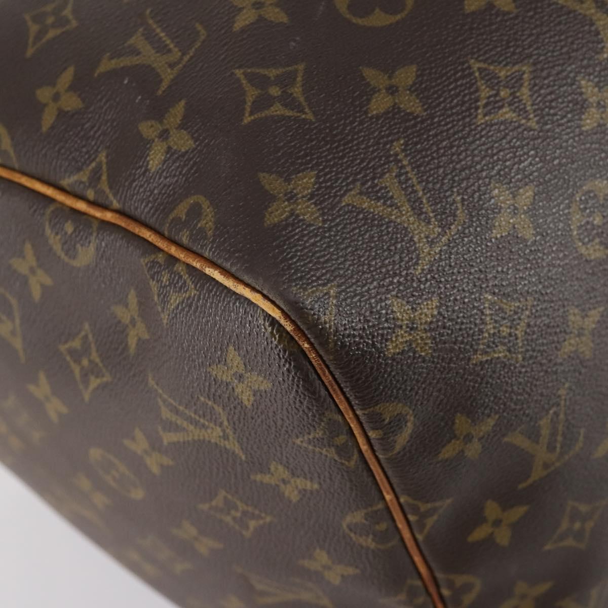 LOUIS VUITTON Monogram Keepall 55 Boston Bag M41424 LV Auth BA7894