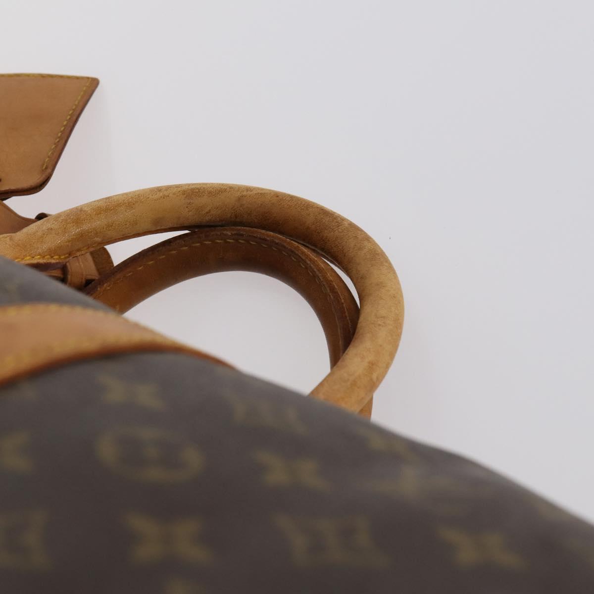 LOUIS VUITTON Monogram Keepall 55 Boston Bag M41424 LV Auth BA7894