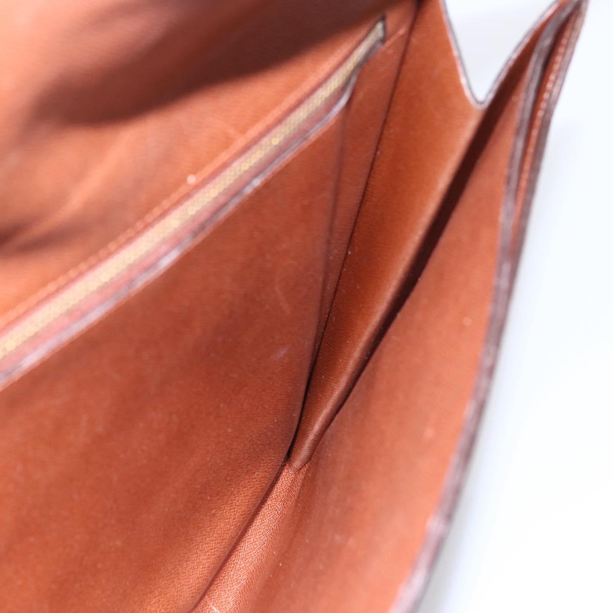 LOUIS VUITTON Monogram Posh Ministor Briefcase M53445 LV Auth BA7896