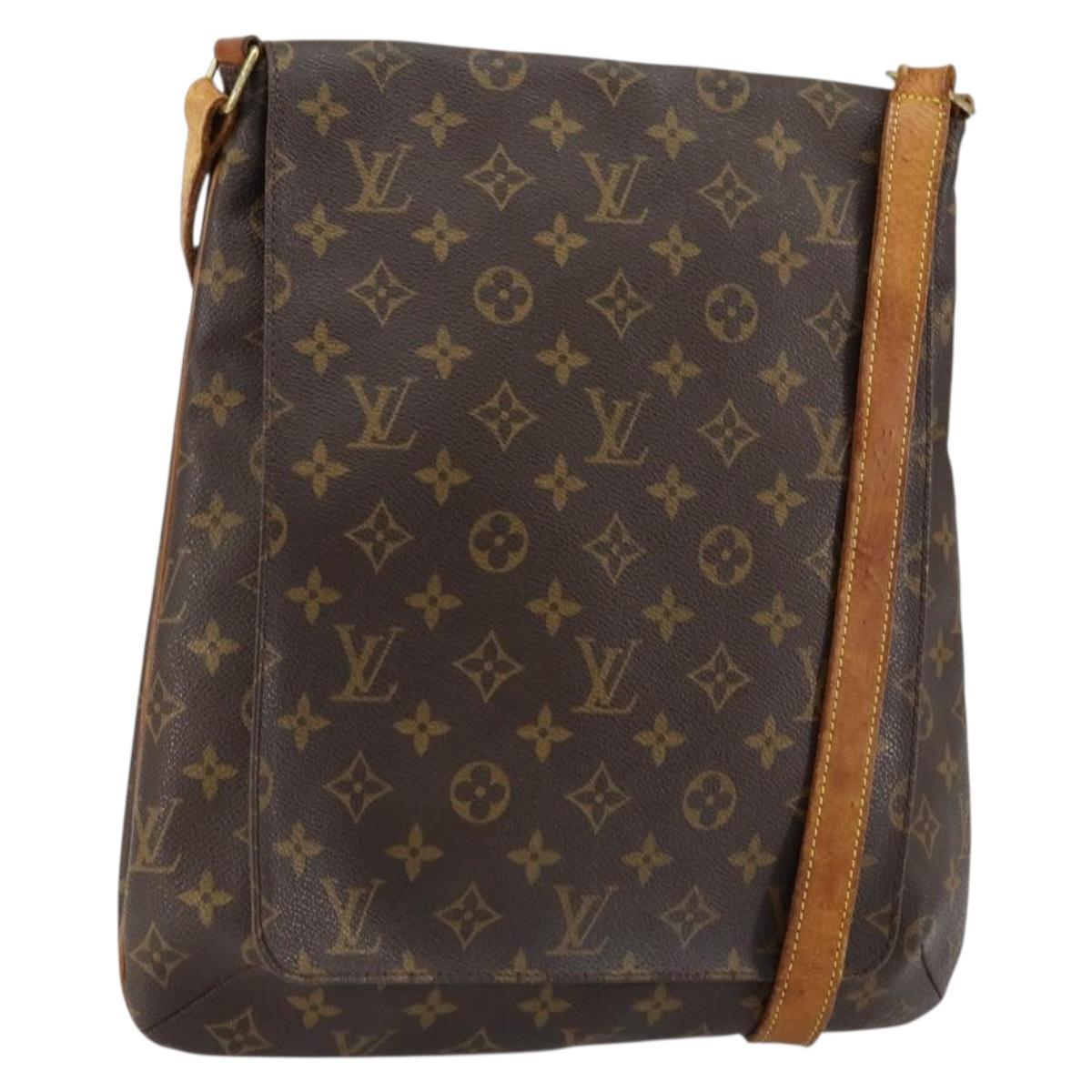 LOUIS VUITTON Monogram Musette Shoulder Bag M51256 LV Auth BA7899