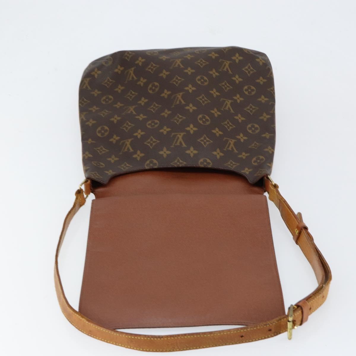 LOUIS VUITTON Monogram Musette Shoulder Bag M51256 LV Auth BA7899