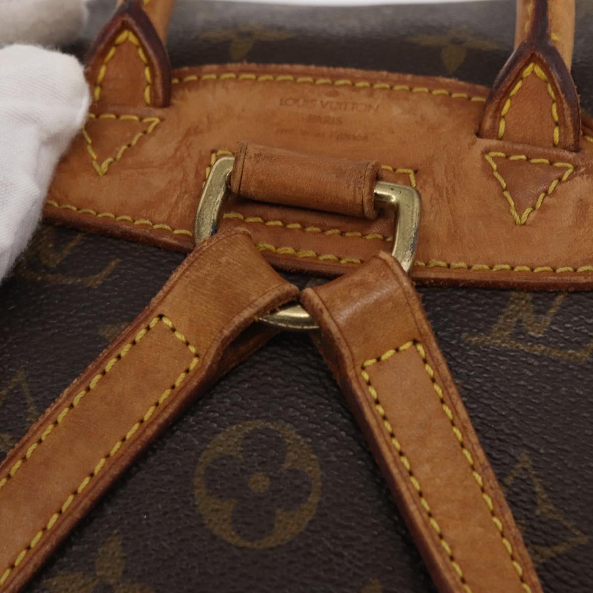 LOUIS VUITTON Monogram Montsouris PM Backpack M51137 LV Auth BA7902