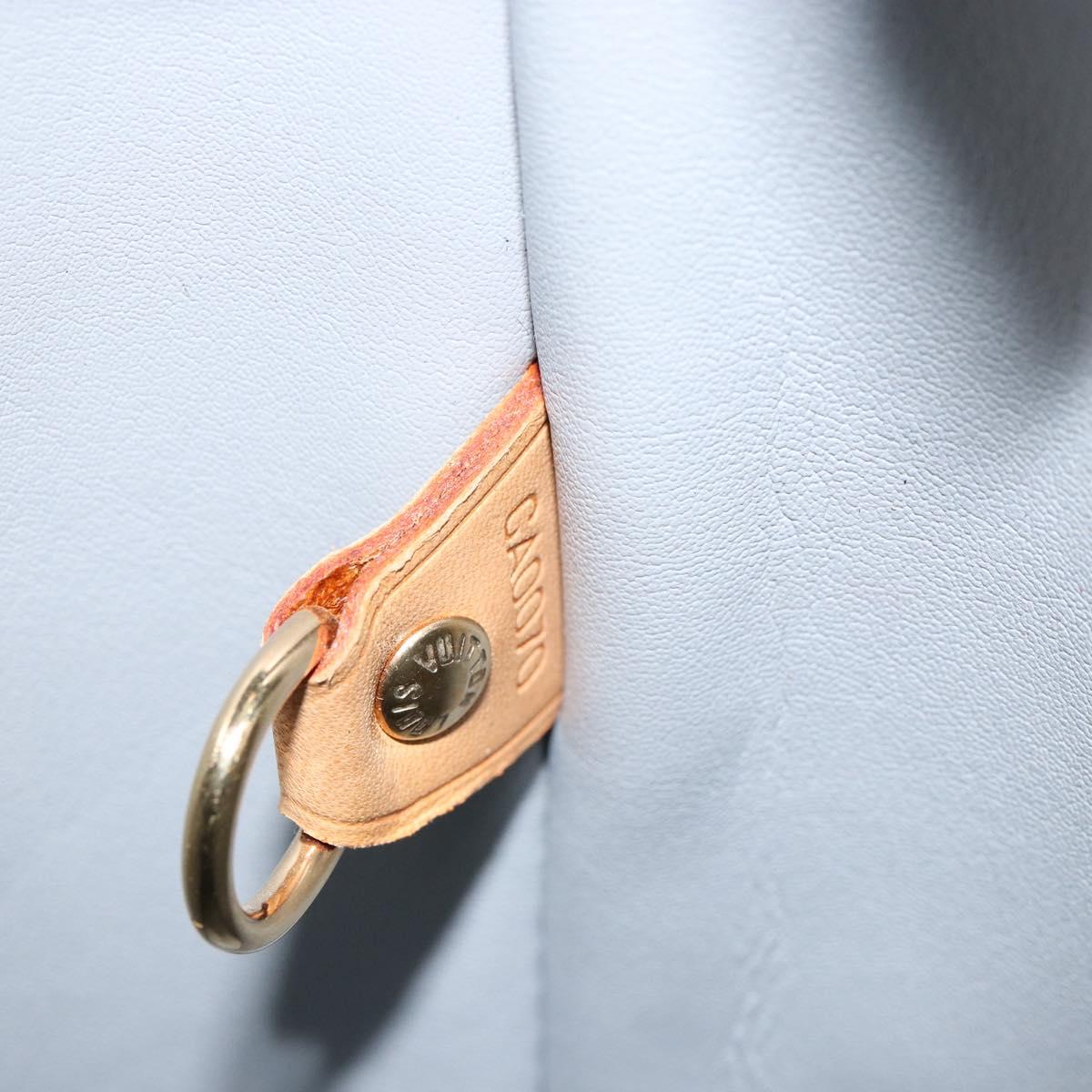 LOUIS VUITTON Monogram Vernis Houston Hand Bag Gris M91053 LV Auth BA7906