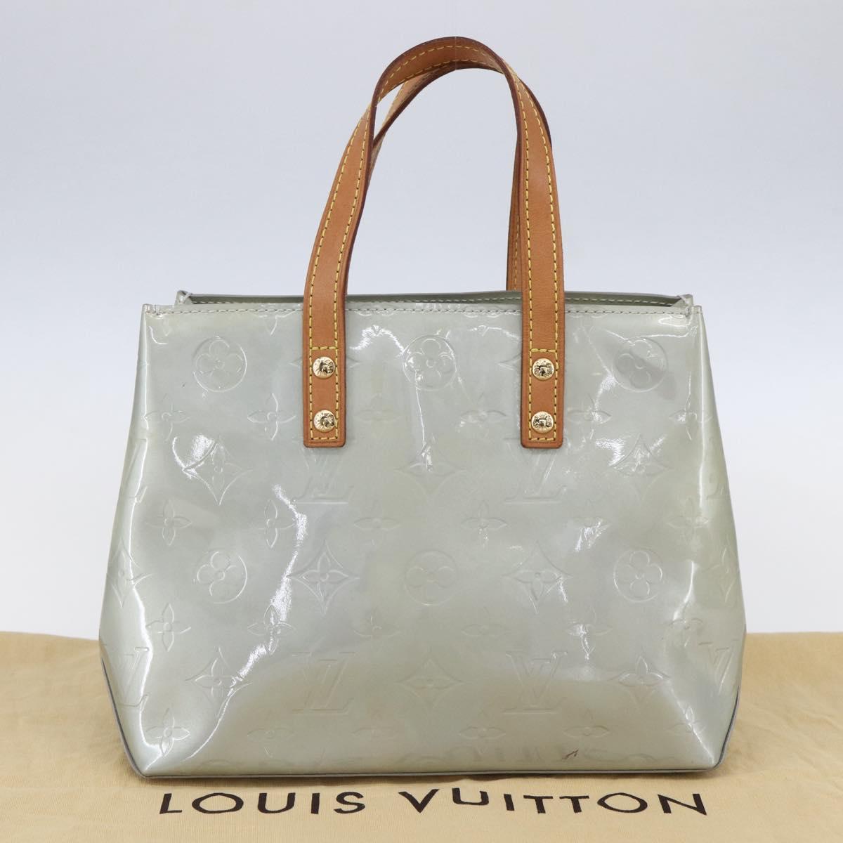 LOUIS VUITTON Monogram Vernis Reade PM Hand Bag Lavande M91220 LV Auth BA7911