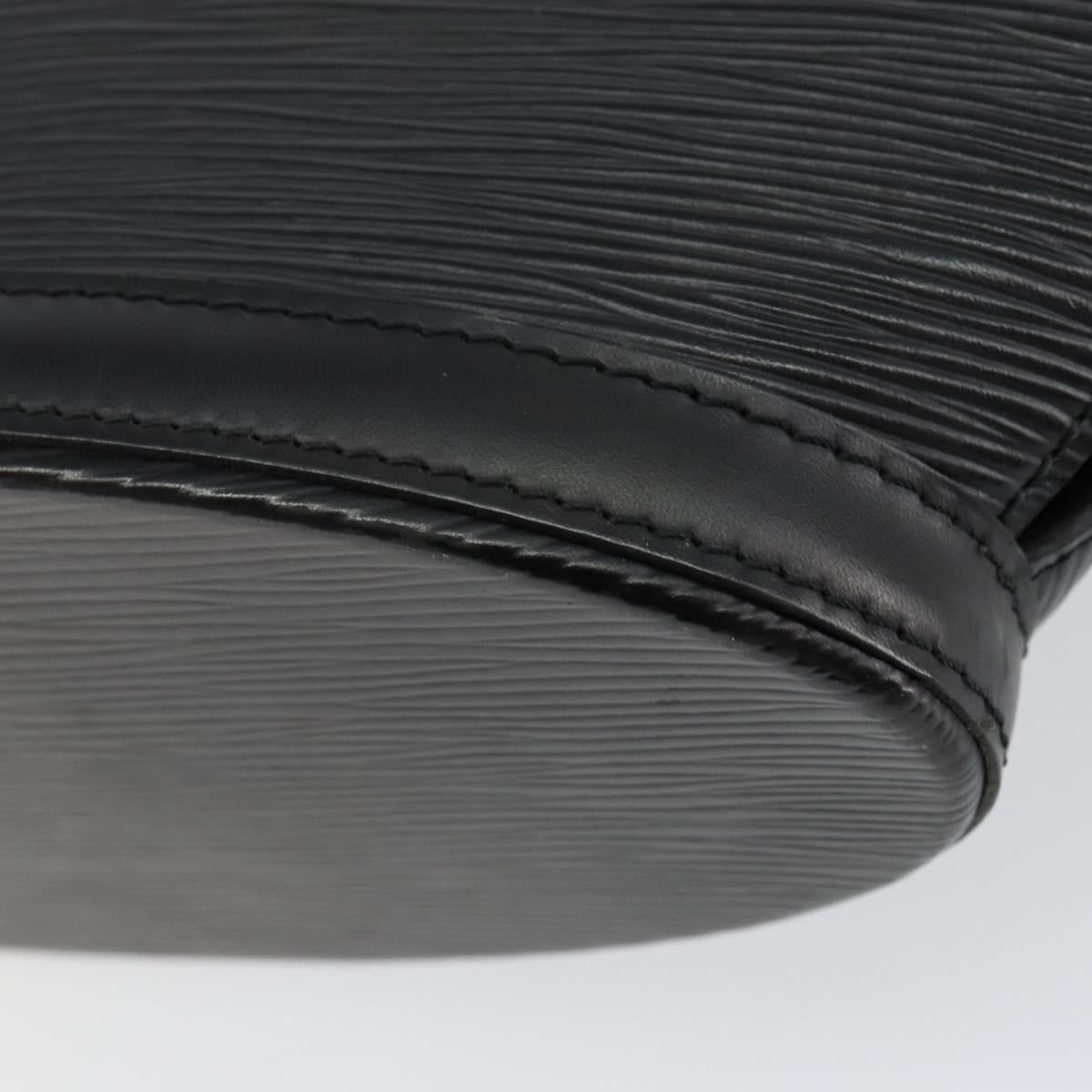 LOUIS VUITTON Epi Saint Jacques Hand Bag Black M52272 LV Auth BA7918