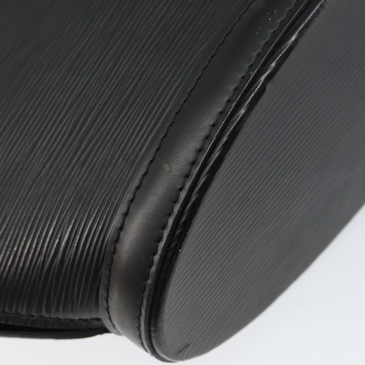 LOUIS VUITTON Epi Saint Jacques Hand Bag Black M52272 LV Auth BA7918