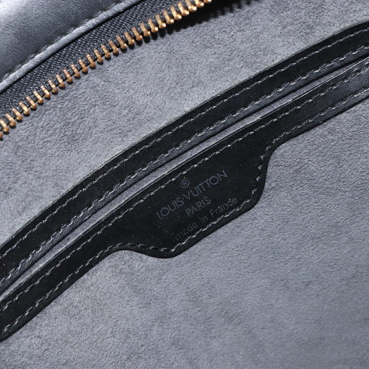 LOUIS VUITTON Epi Saint Jacques Hand Bag Black M52272 LV Auth BA7918