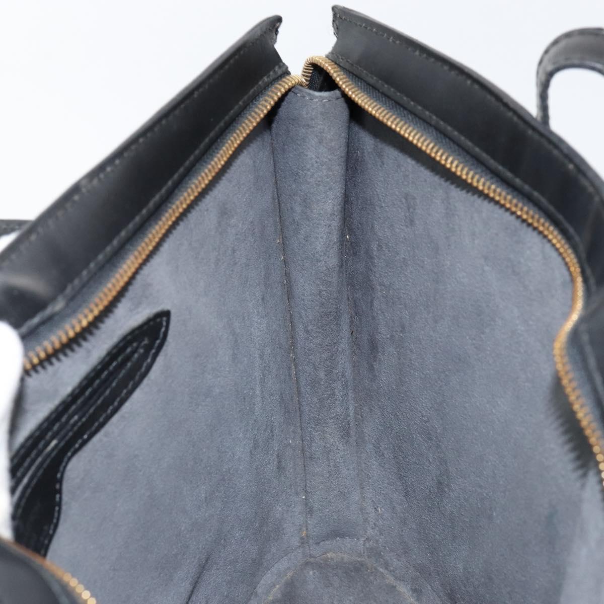 LOUIS VUITTON Epi Saint Jacques Hand Bag Black M52272 LV Auth BA7918