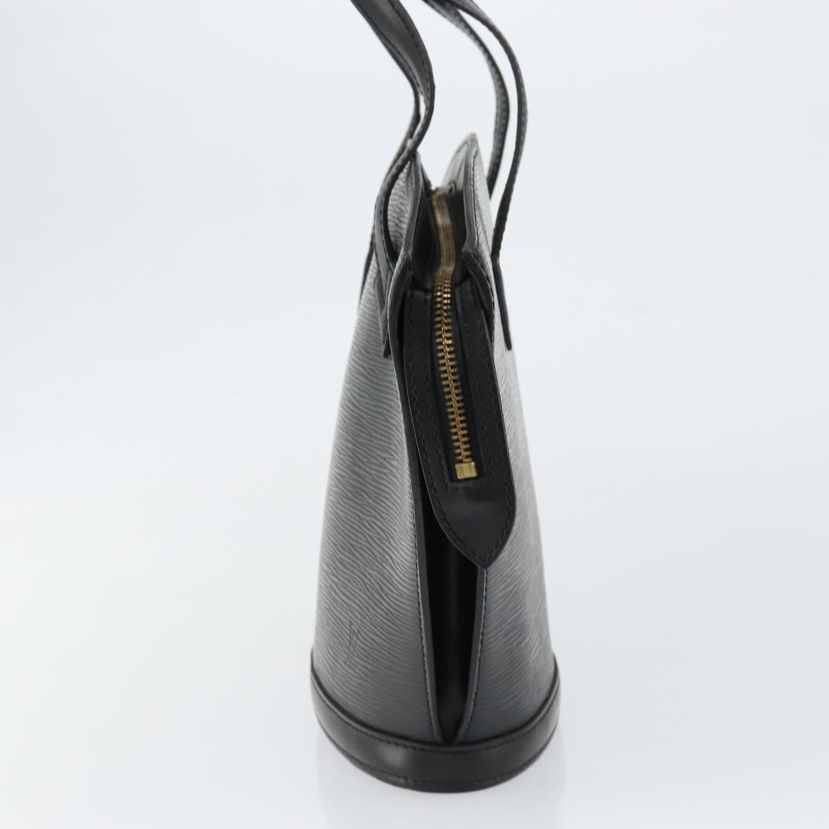 LOUIS VUITTON Epi Saint Jacques Hand Bag Black M52272 LV Auth BA7918