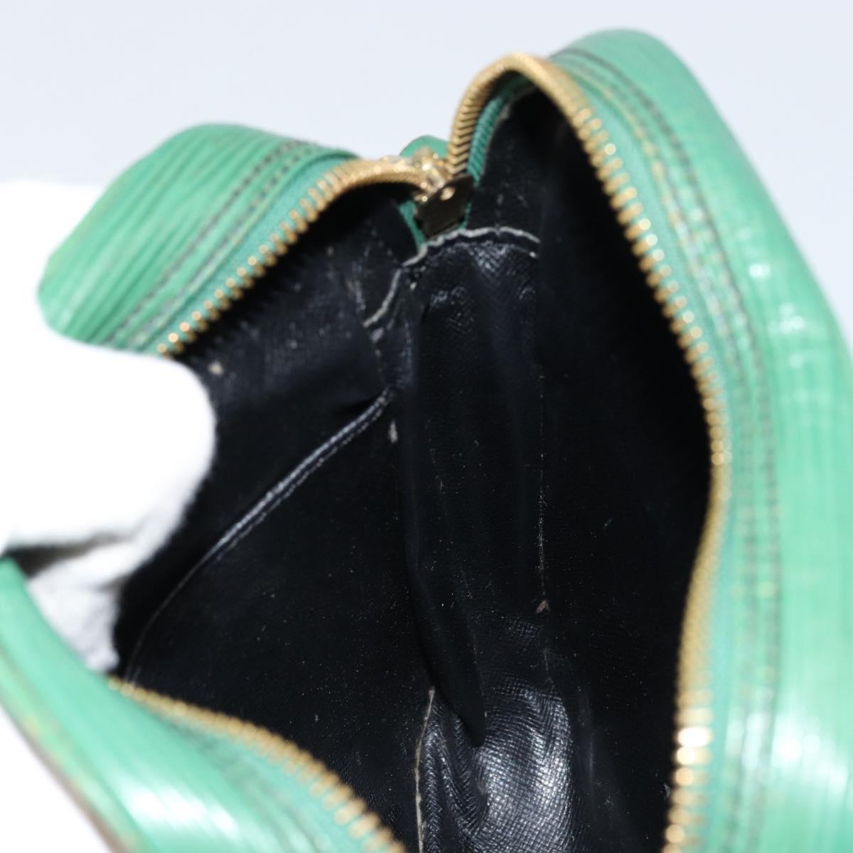 LOUIS VUITTON Epi Danube Shoulder Bag Green M45634 LV Auth BA7919