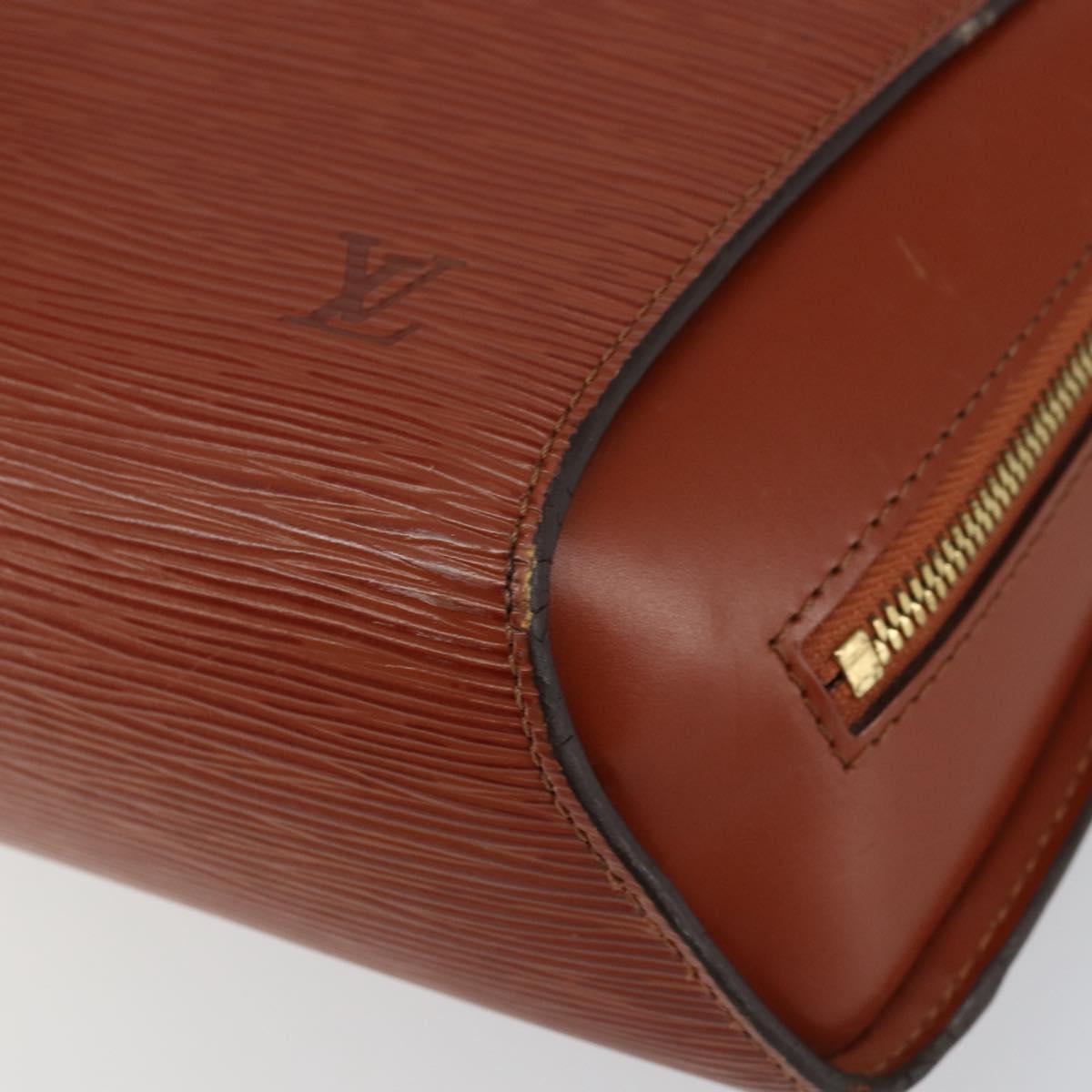 LOUIS VUITTON Epi Mabillon Backpack Brown M52233 LV Auth BA7920