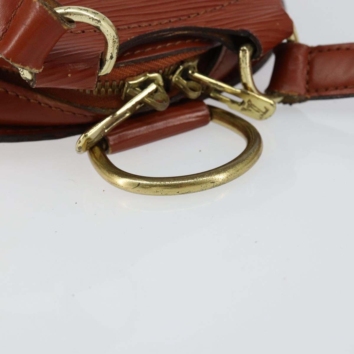 LOUIS VUITTON Epi Mabillon Backpack Brown M52233 LV Auth BA7920