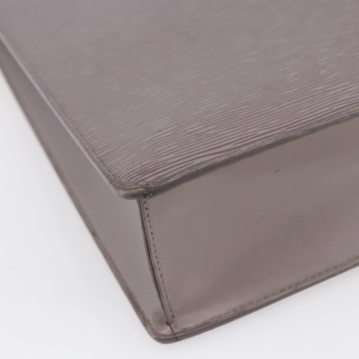 LOUIS VUITTON Epi Sac Plat Hand Bag Lilac M5207B LV Auth BA7924