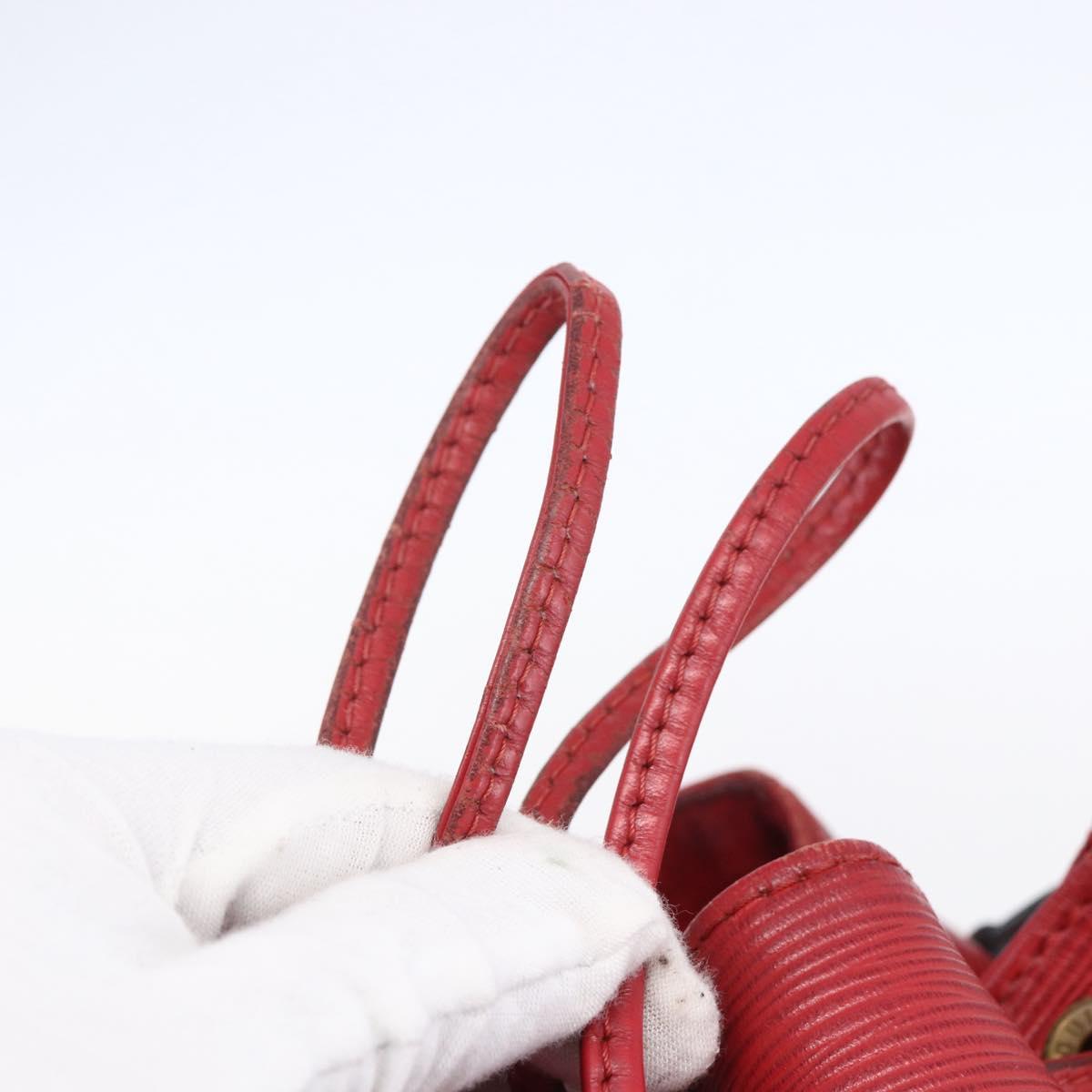 LOUIS VUITTON Epi Noe Shoulder Bag Red M44007 LV Auth BA7925