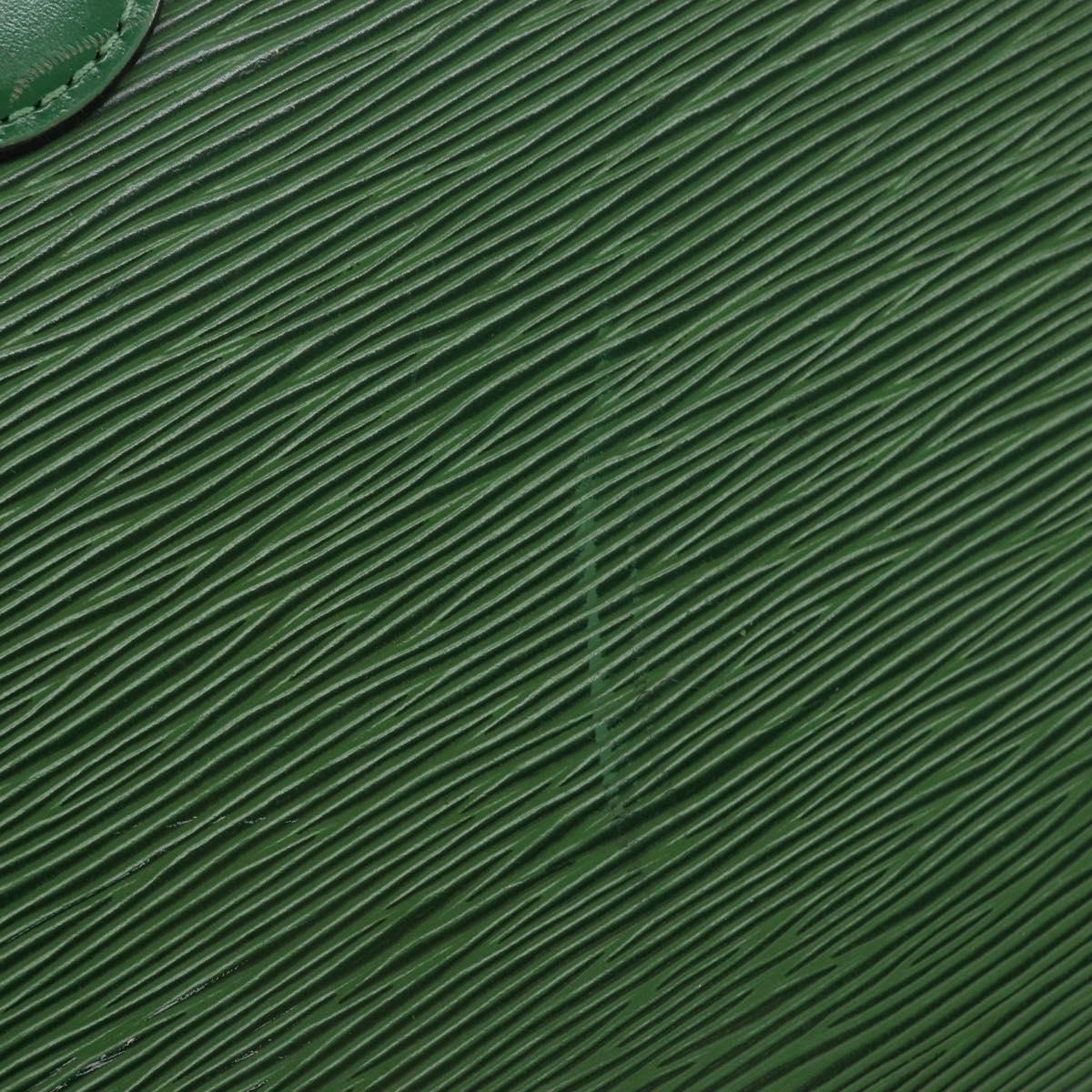 LOUIS VUITTON Epi Capuchin Shoulder Bag Green M52344 LV Auth BA7926