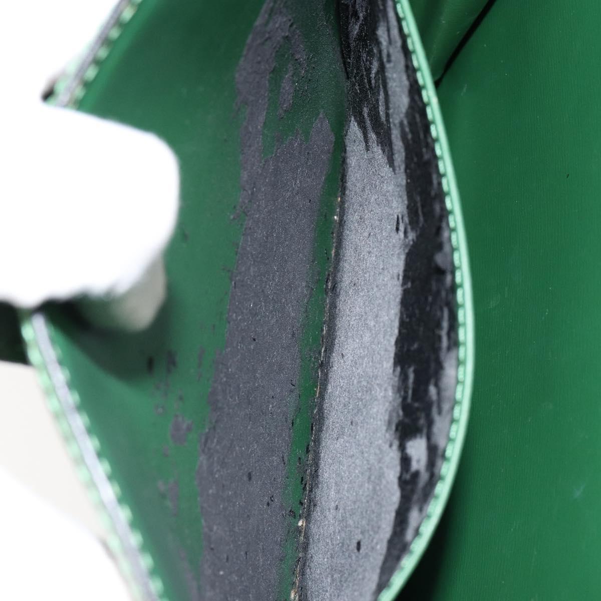 LOUIS VUITTON Epi Capuchin Shoulder Bag Green M52344 LV Auth BA7926