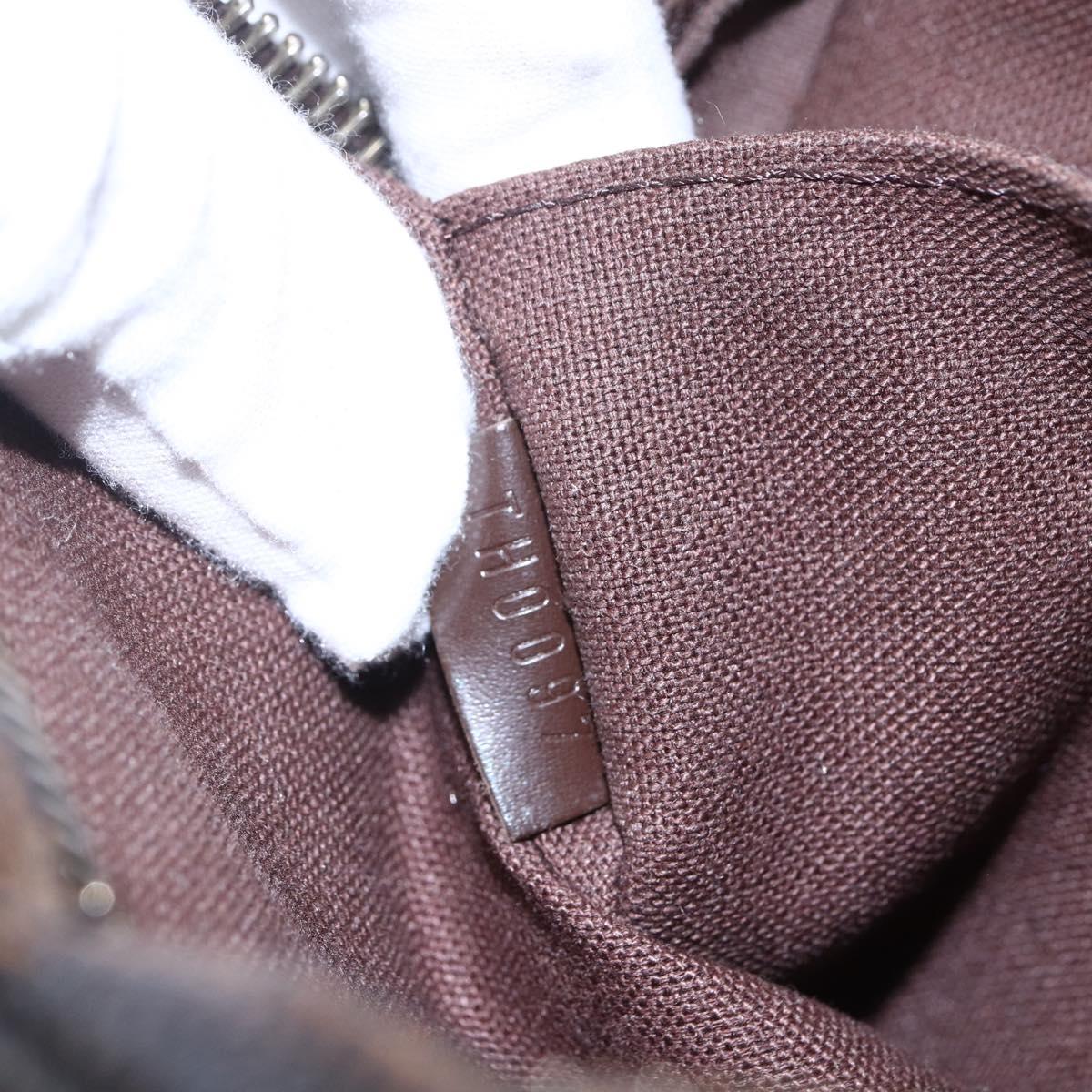 LOUIS VUITTON Damier Ebene Pochette Billets Macau Clutch Bag N61739 Auth BA7931